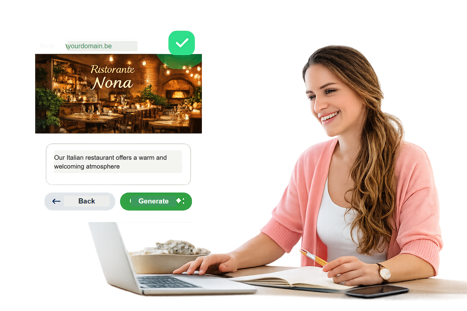 Build your website with Webbuilder AI, directly from your Plesk panel
