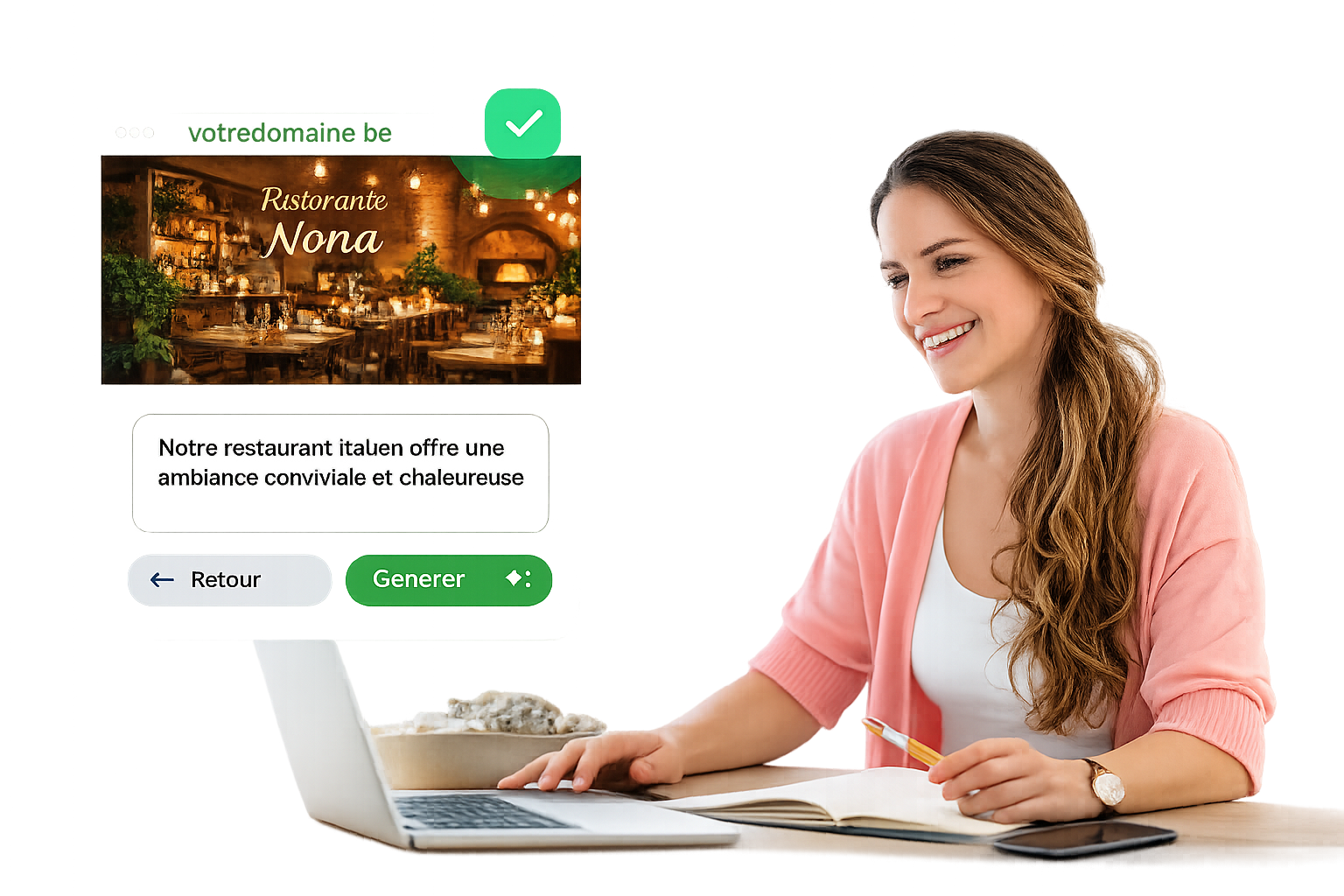 Créez votre site web avec Webbuilder AI, directement depuis votre panneau Plesk